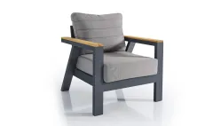 Madrid Oturma Grubu Antrasit